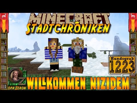 Minecraft #1223 -Stadtchroniken- Willkommen Nizidem [HD+Deutsch]
