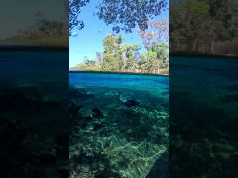 Um paraíso no serrado do Tocantins. Lagoa do Japonês na Serras Gerais.
