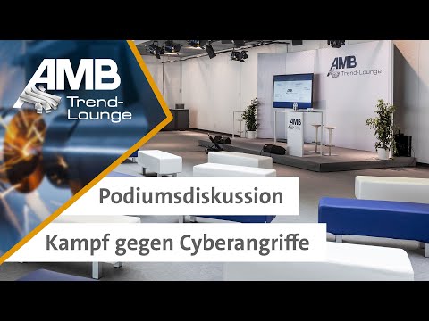 Podiumsdiskussion - Kampf gegen Cyberangriffe - AMB 2022