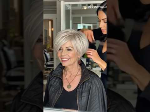 Pixie-Bob Haircut for Ladies Over 60!