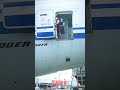 Air Hostess Trying To Close Flight Door ️Air Hostess Life Shorts Airlines Viral Aviation Fly
