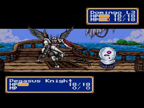 Shining Force Video Walkthrough Part 45 - Battle 5-1 Part 2