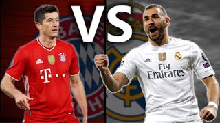 Karim Benzema VS Robert Lewandowski | Club goals Comparison