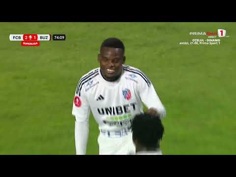 GOOOL!  FC Botoșani - Gloria Buzău 2-1. Aldair l-a executat pe pe Lazar de la 45 de metri.