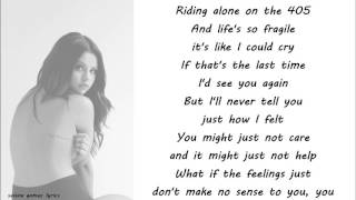 Selena Gomez - Camouflage Lyrics