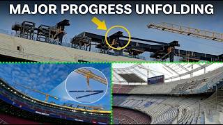 Camp Nou Construction Update 2026: Massive Compression Ring Lift & Roof Progress Revealed!
