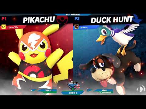 Wi-Fi Warriors #2 Losers Top 8 Zeus Rx (Pikachu) vs Mexas (Duck Hunt)