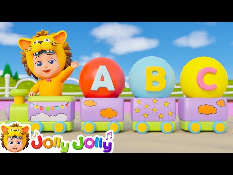 Learn Alphabets | ABC Song 2 | The Letters Balloon | Jolly Jolly - Learn and Play - Nursery Rhymes