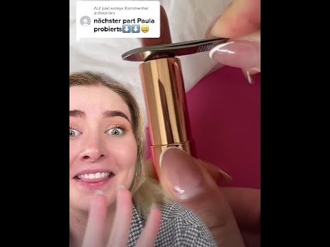 Paula tries it - an ice cream stick! 😍😍 Okay, I didn't think it would actually work! 😍