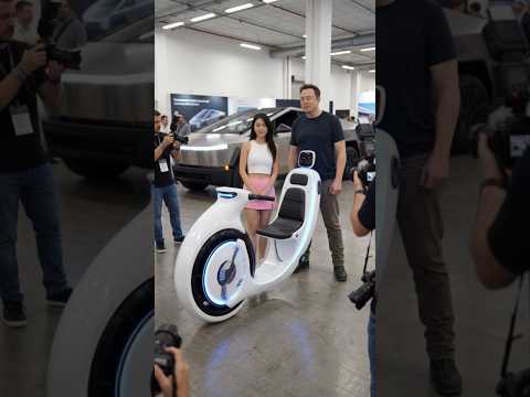 Next Model: The Futuristic One Wheel Motorcycle At Expo US 2027🚀⚡#futuretech  #elonmusk  #tesla