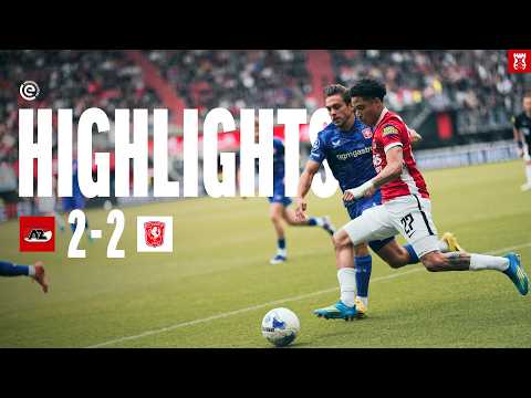 AZ Alkmaar Zaanstreek 2-2 FC Twente Enschede  