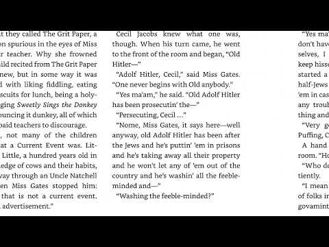 To Kill a Mockingbird - Chapter 26