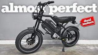 This Dual Motor Dual Battery eBike is ALMOST Perfect | Happyrun G70 Pro Review