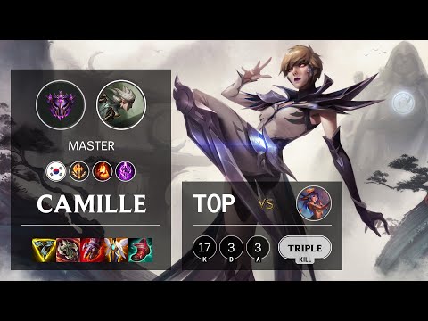 Camille Top vs Lillia - KR Master Patch 11.19