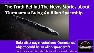 Oumuamua: The First Alien Spaceship? 🚀👽