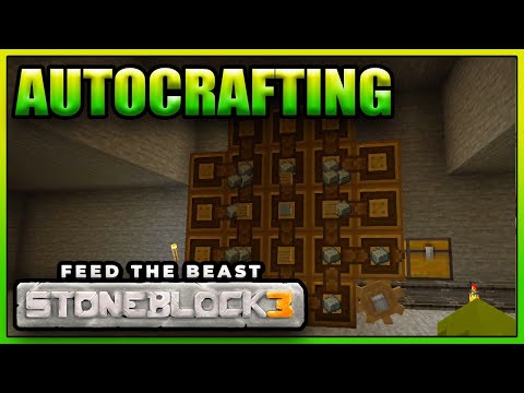 Some Serious Crafting! - Stone Block 3 - Episode 5