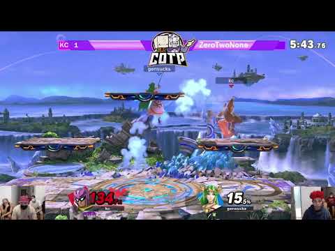 Super No Cap Bros 11: WF- KC (Capt. Falcon) vs. ZeroTwoNone (Cloud, Palutena, Pyra/Mythra)