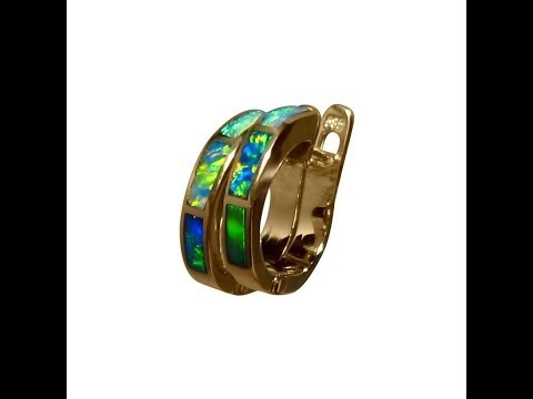 download lagu mp3 mp4 Opal Huggie Hoop Earrings, download lagu Opal Huggie Hoop Earrings gratis, unduh video klip Opal Huggie Hoop Earrings