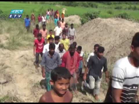 অধিগ্রহণ না করেই ফসল নষ্ট করে উন্নয়ন কাজ শুরু
