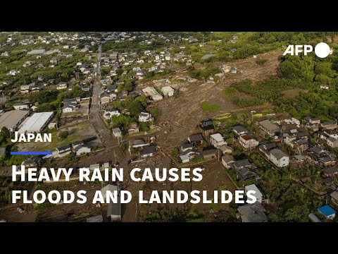 Southwest Japan devastated after heavy rain causes floods and landslides | AFP