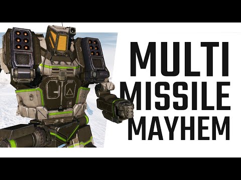 Multi Missile Mayhem on the Hunchback - Mechwarrior Online The Daily Dose #987