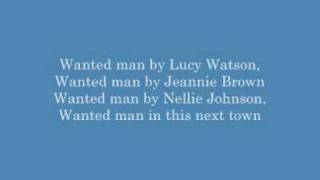 Johnny Cash - Wanted Man (At San Quentin with lyrics)