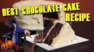 preview picture of video 'Easy Chocolate Cake recipe | Cooking with The Vegan Zombie'