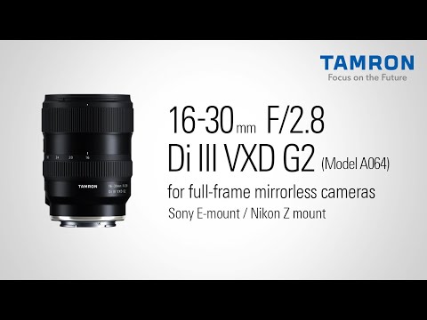 Lente Tamron 16-30mm f/2.8 Di III VXD G2 para Sony E – Lente