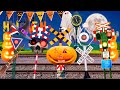 Railroad Crossings Dressed In Halloween Costumes