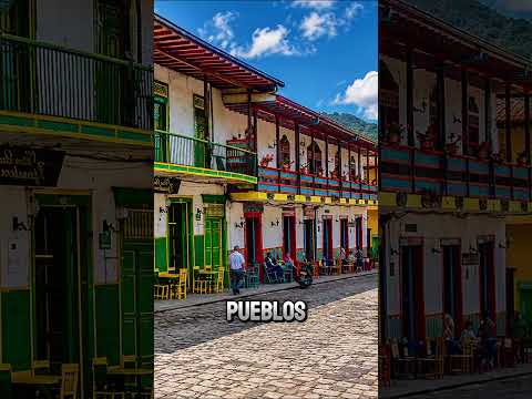 Los 5 pueblos de Colombia que parecen de otro pais 🇨🇴 #colombia #pueblo #turismo #viajes