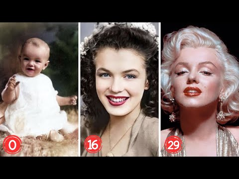 Marilyn Monroe do 0 aos 36 anos