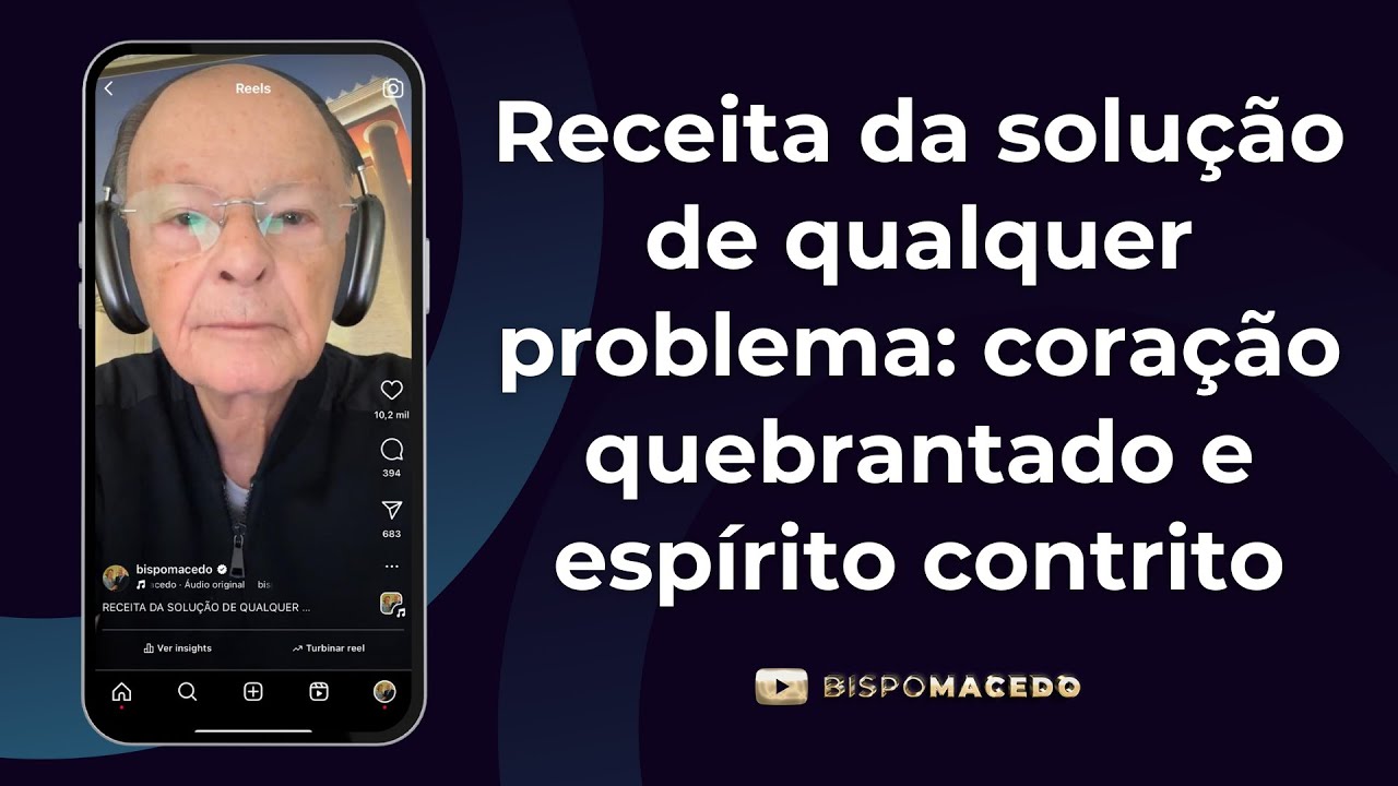 Receita da solução de qualquer problema: coração quebrantado e espírito contrito - Meditação 30/12