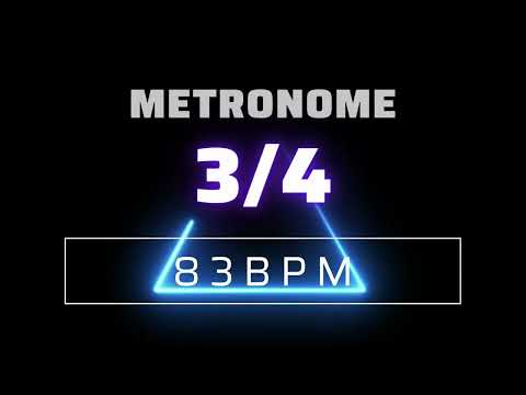 3/4 METRONOME 83 BPM △