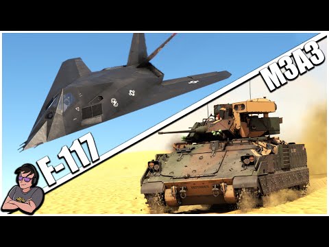 High Tiers LEAST Practical Duo You'll NEVER See Coming - F-117 & M3A3 "Chadley" - War Thunder