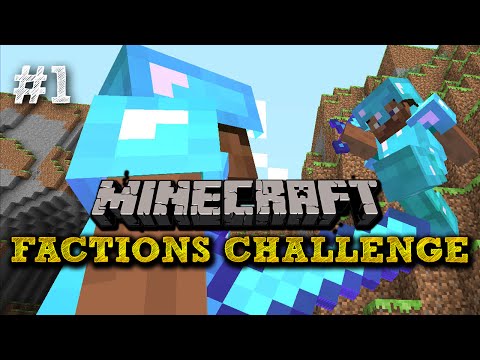 Minecraft FACTIONS CHALLENGE #1 - 'THE WARZONE!' - Vikkstar vs SSundee (Minecraft Faction Battle)