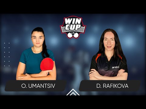 13:30 Olha Umantsiv - Diana Rafikova 08.11.2024 WINCUP Women Master. TABLE 1