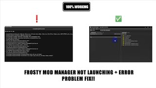FROSTY MOD MANAGER NOT WORKING/LAUNCHING FIX (100% WORKING)