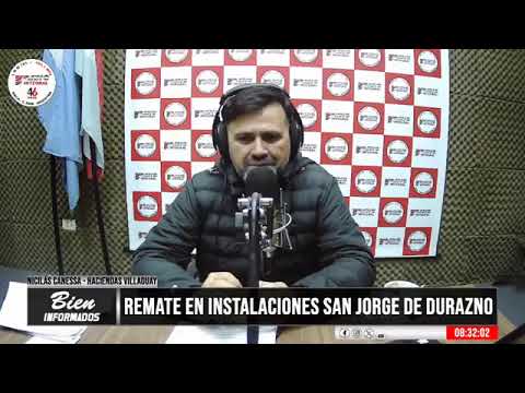 Nicolás Canessa de Haciendas Villaguay - Remate en Instalaciones San Jorge de Durazno