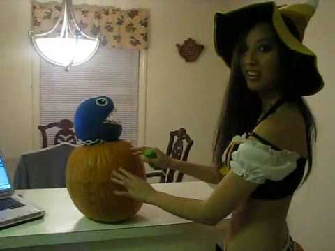 AllisBrawl's Pumpkin Carving Contest - Princess Aura's Entry