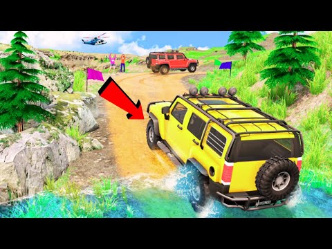 Extreme Jeep Driving Simulator 2023 | Jeep Driving Simulator Offroad 4x4 Game - Android Gameplay #3