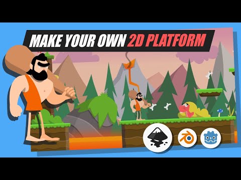 Make Your Own 2D Platformer — From Inkscape Art to a Playable Game