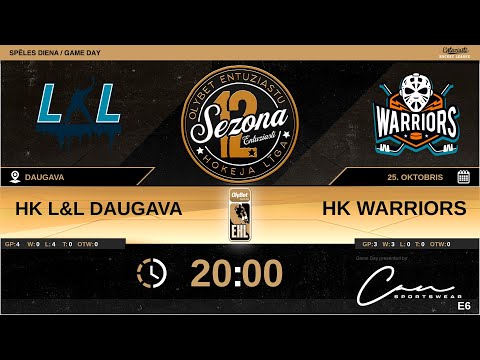 2022 10 25 HK L&L DAUGAVA - HK WARRIORS