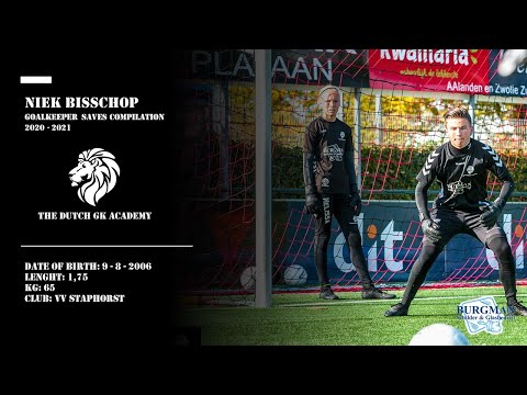 Saves Compilation 2020 - 2021 Niek Bisschop || Beast Mode On!!