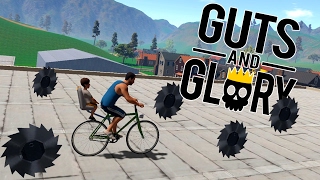 Guts and Glory - Jimmy's Deadly Bike Ride! - Let's Play Guts and Glory Funny Moments Gameplay