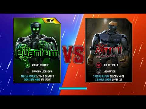 Quantum vs. fake Atom (Real steel WRB live event)