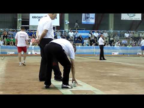 Campeonato Mundial de Bochas Bocce - Bahía Blanca 2013 - Tiro de Precisión 8º Final - Parte 2
