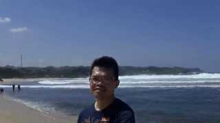 preview picture of video '360 Degree View at Slili Beach, Yogyakarta, Indonesia'