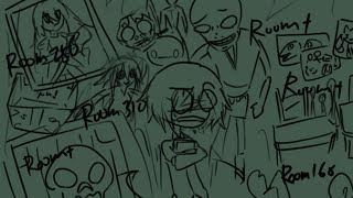 中字附🚪1000 Doors | Spooky&#39;s Jump Scare Mansion Animatic👻