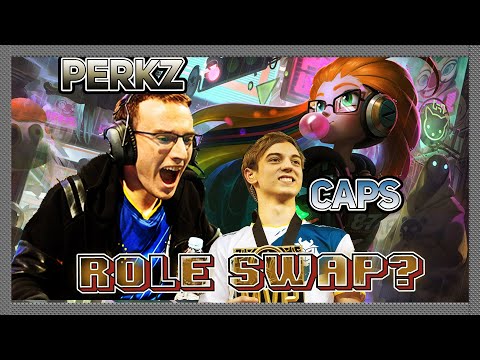 CAPS and PERKZ swapping ROLES? | Cluch plays | Perkz