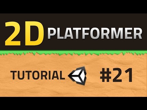 21. How to make a 2D Platformer - GUI - Unity Tutorial